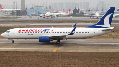 TC-JFH - AnadoluJet Boeing 737-800
