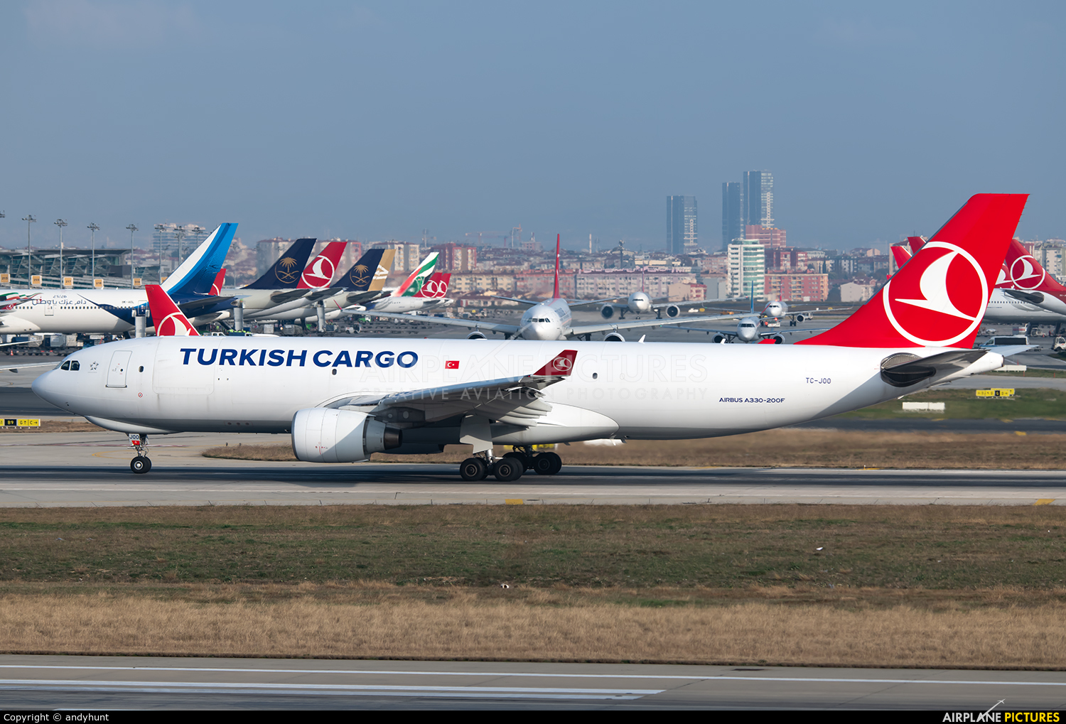 Turkish Cargo TC-JOO aircraft at Istanbul - Ataturk