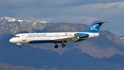 4O-AOK - Montenegro Airlines Fokker 100