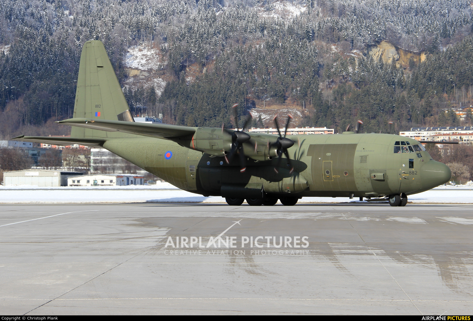 Royal Air Force ZH882 aircraft at Innsbruck