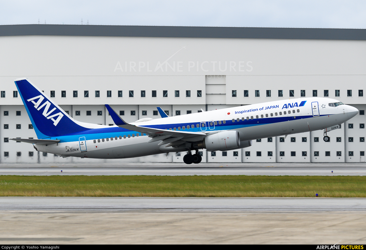 ANA - All Nippon Airways JA52AN aircraft at Naha