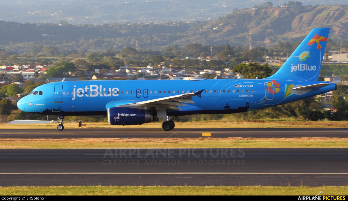 JetBlue Airways N779JB aircraft at San Jose - Juan Santamaría Intl