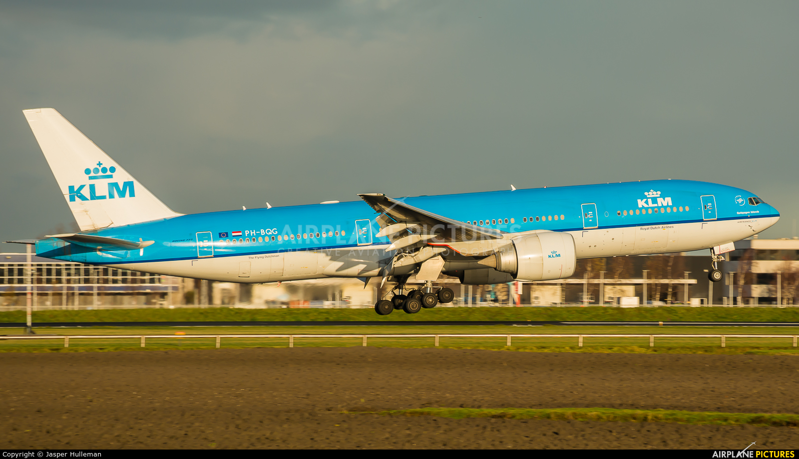 KLM PH-BQG aircraft at Amsterdam - Schiphol