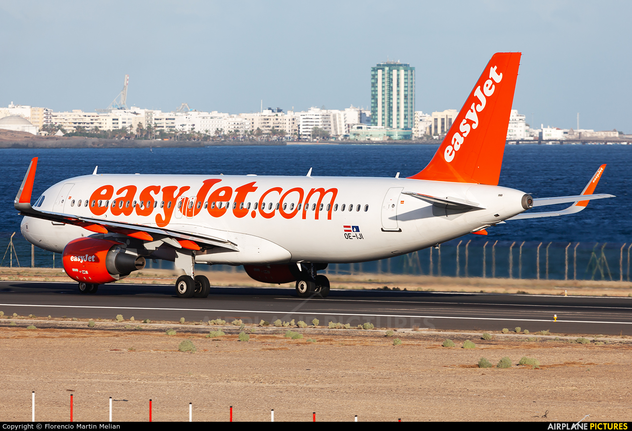 easyJet Europe OE-IJI aircraft at Lanzarote - Arrecife