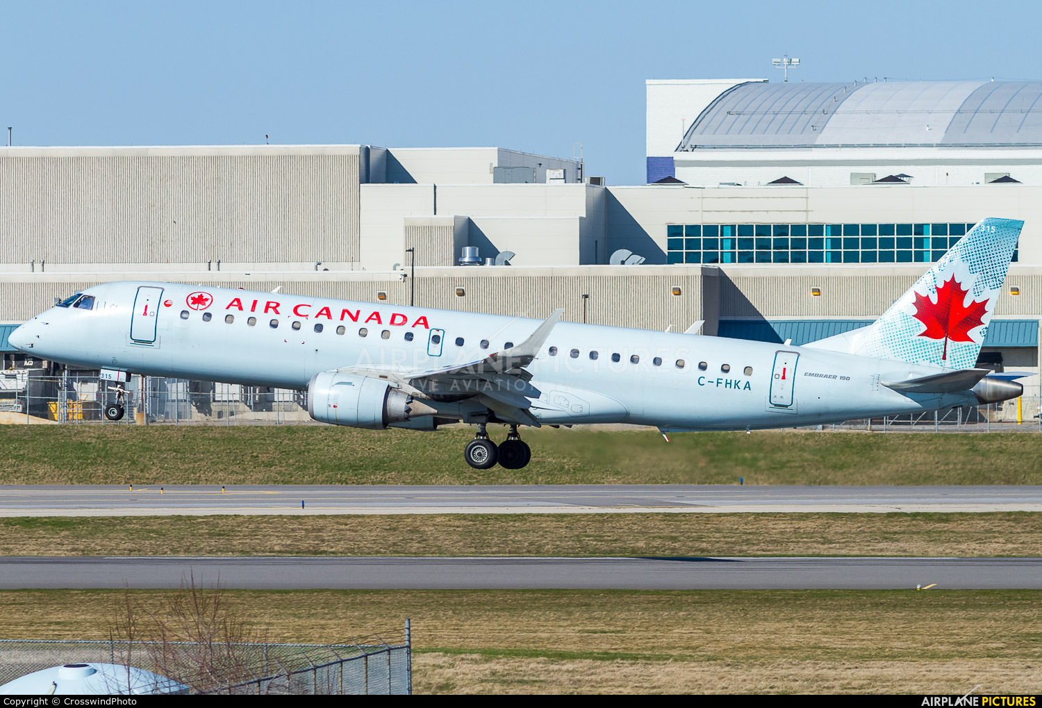 Air Canada C-FHKA aircraft at Toronto - Pearson Intl, ON