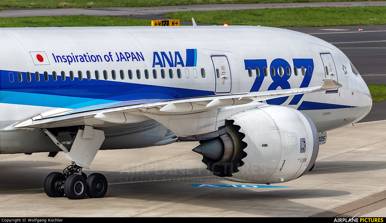 ANA - All Nippon Airways JA805A aircraft at Düsseldorf