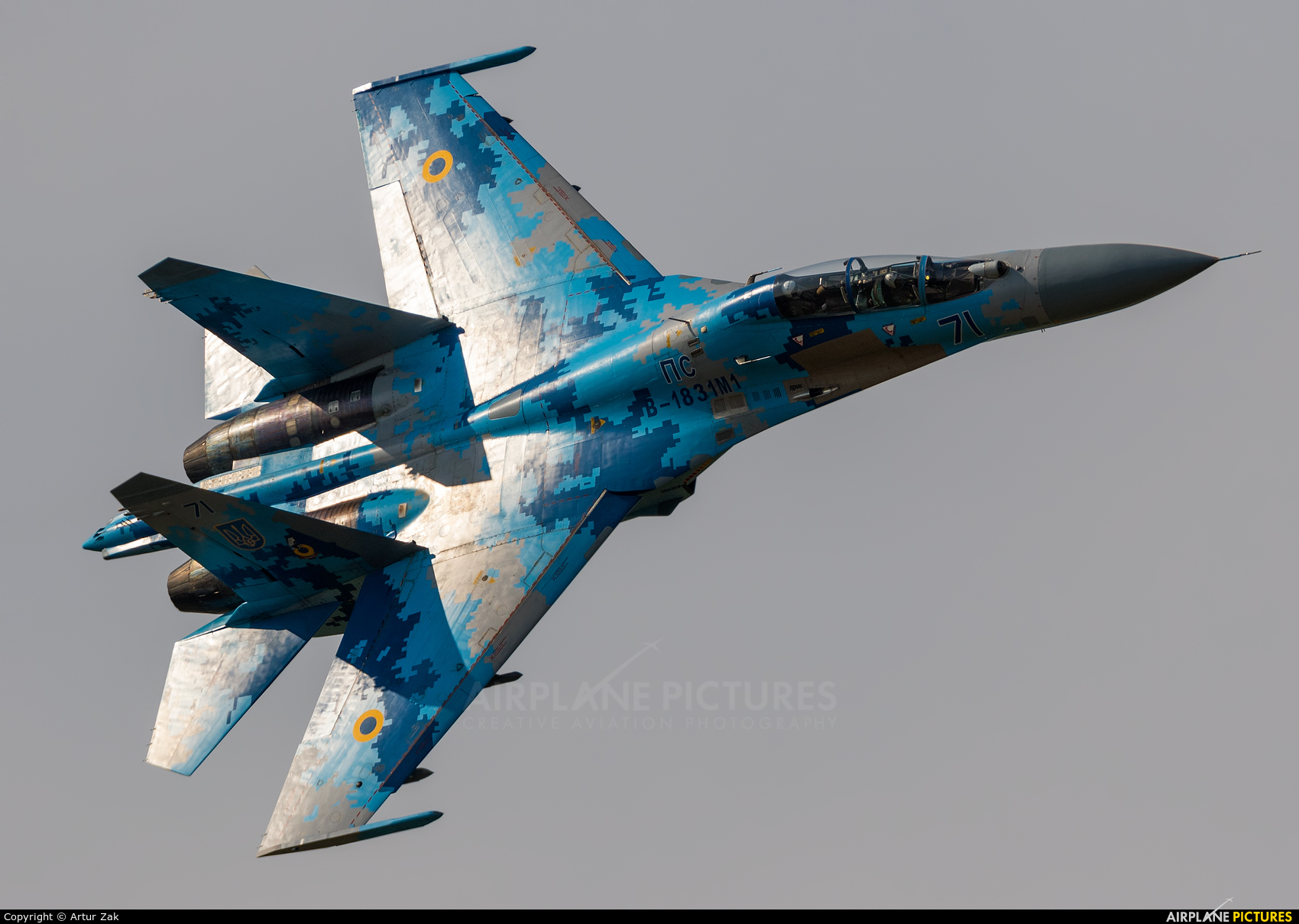 Ukraine - Air Force 71 aircraft at Radom - Sadków