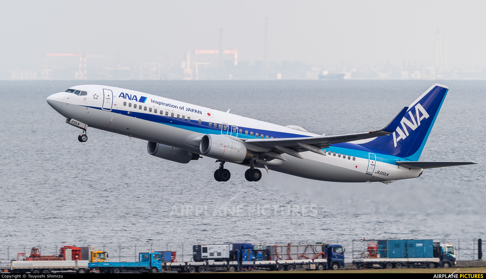 ANA - All Nippon Airways JA65AN aircraft at Tokyo - Haneda Intl