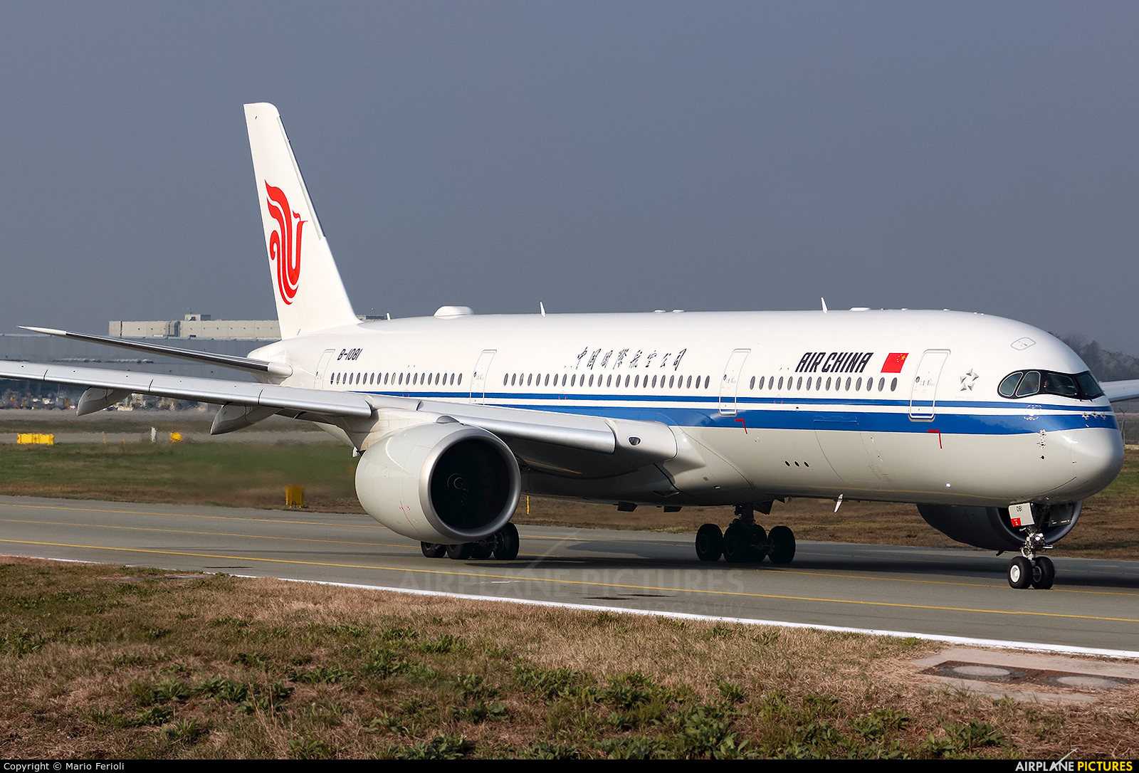Air China B-1081 aircraft at Milan - Malpensa
