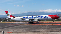 HB-JMG - Edelweiss Airbus A340-300 aircraft