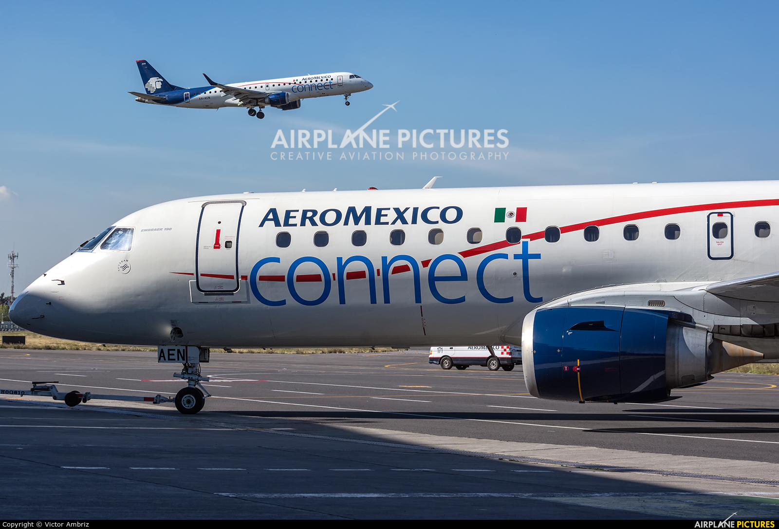 Aeromexico Connect XA-AEN aircraft at Mexico City - Licenciado Benito Juarez Intl