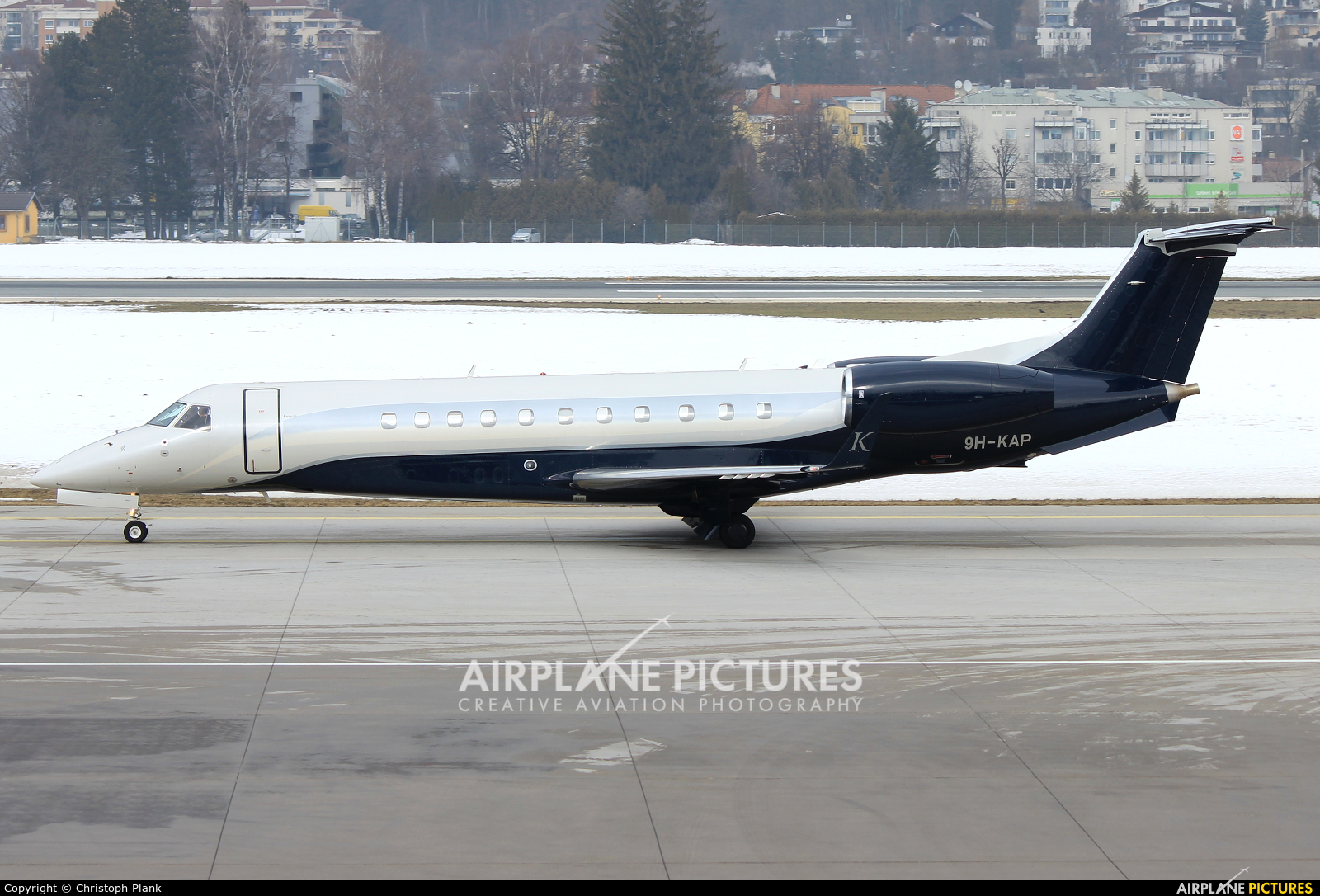 Al Jaber Aviation 9H-KAP aircraft at Innsbruck
