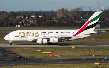 A6-EDX - Emirates Airlines Airbus A380
