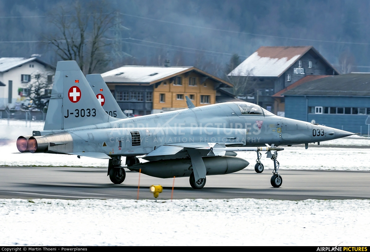 Switzerland - Air Force J-3033 aircraft at Meiringen