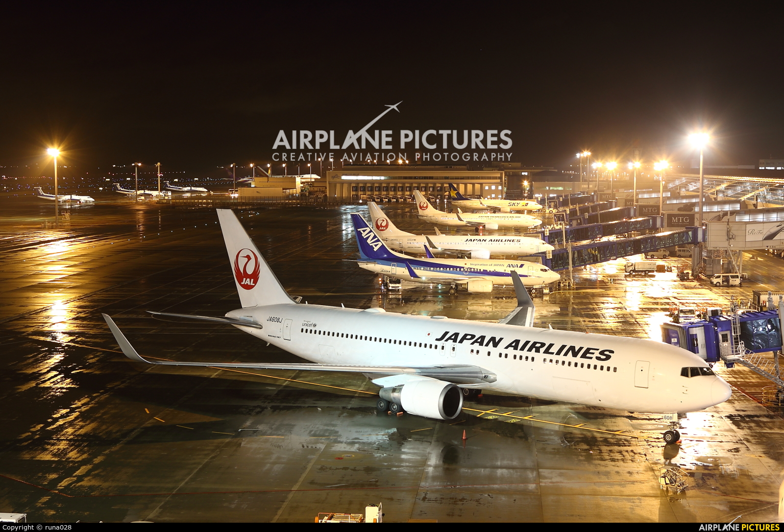 JAL - Japan Airlines JA608J aircraft at Chubu Centrair Intl