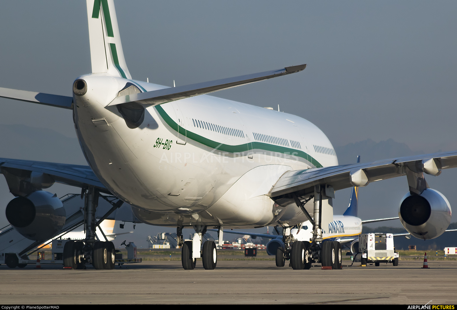 AIR X Charter 9H-BIG aircraft at Madrid - Barajas