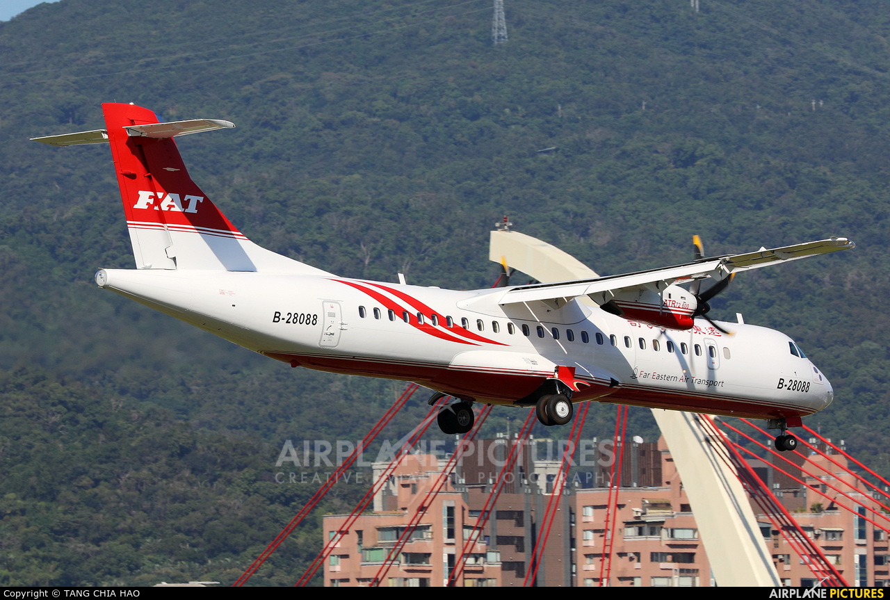 Far Eastern Air Transport B-28088 aircraft at Taipei Sung Shan/Songshan Airport