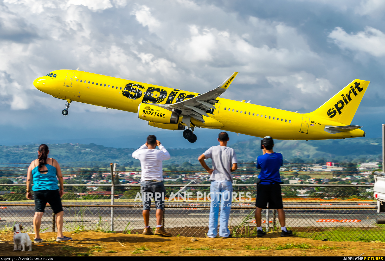 Spirit Airlines N671NK aircraft at San Jose - Juan Santamaría Intl