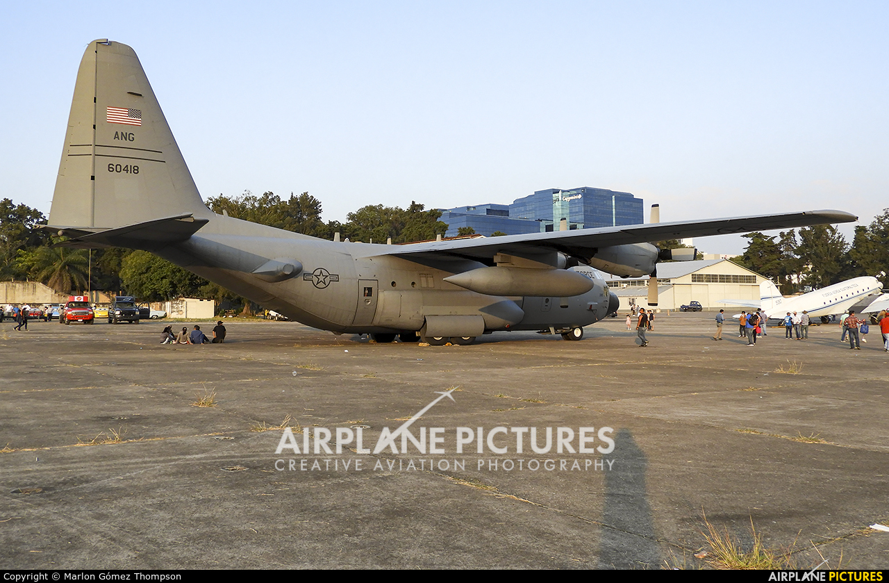 USA - Air Force 86-0418 aircraft at Guatemala - La Aurora