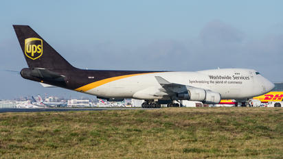 N581UP - UPS - United Parcel Service Boeing 747-400F, ERF