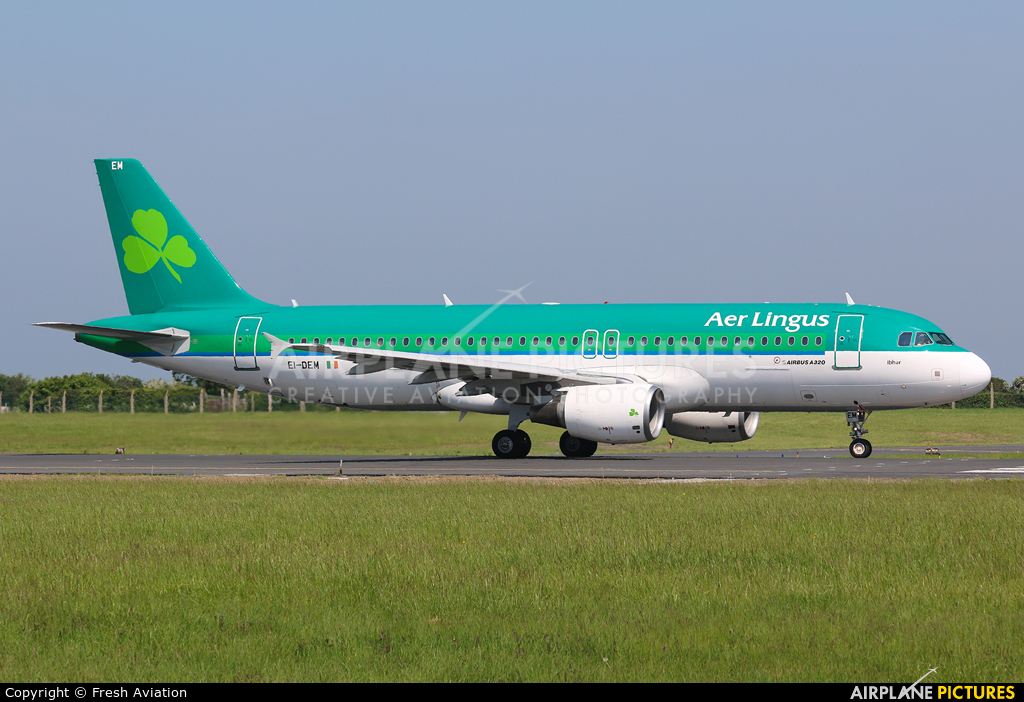 Aer Lingus EI-DEM aircraft at Dublin