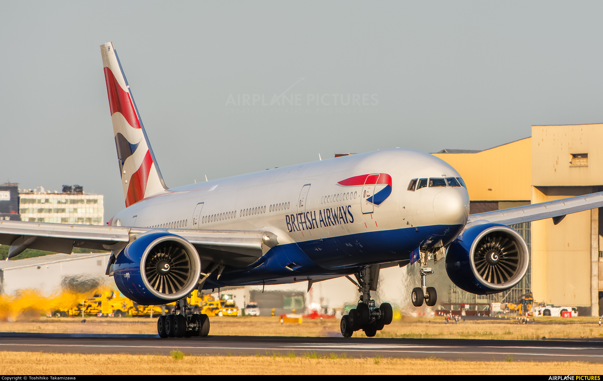 British Airways G-VIIH aircraft at London - Heathrow
