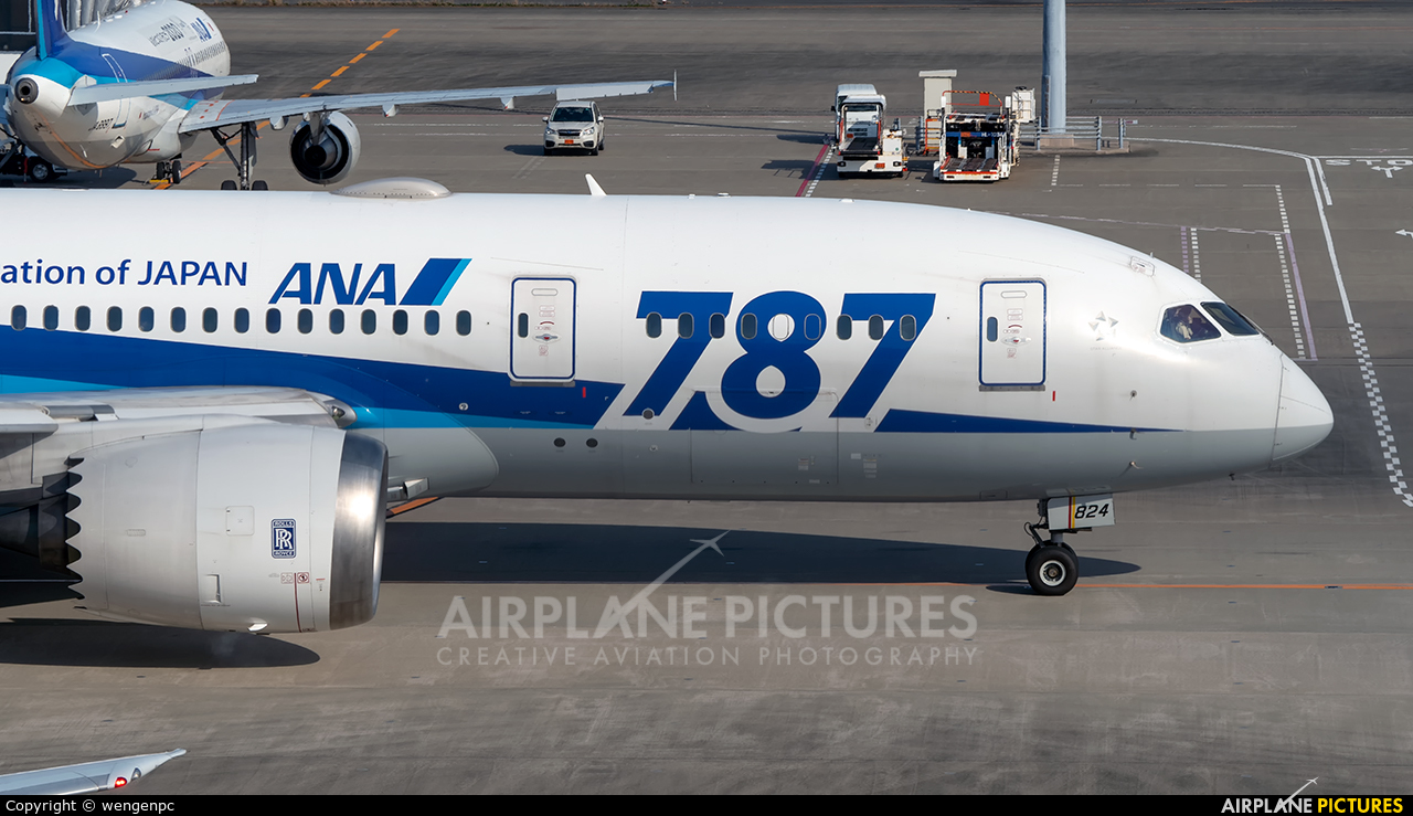 ANA - All Nippon Airways JA824A aircraft at Tokyo - Haneda Intl