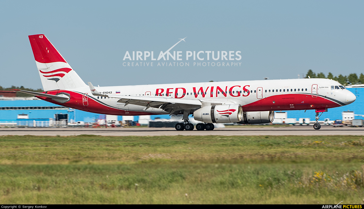 Red Wings RA-64043 aircraft at Moscow - Domodedovo