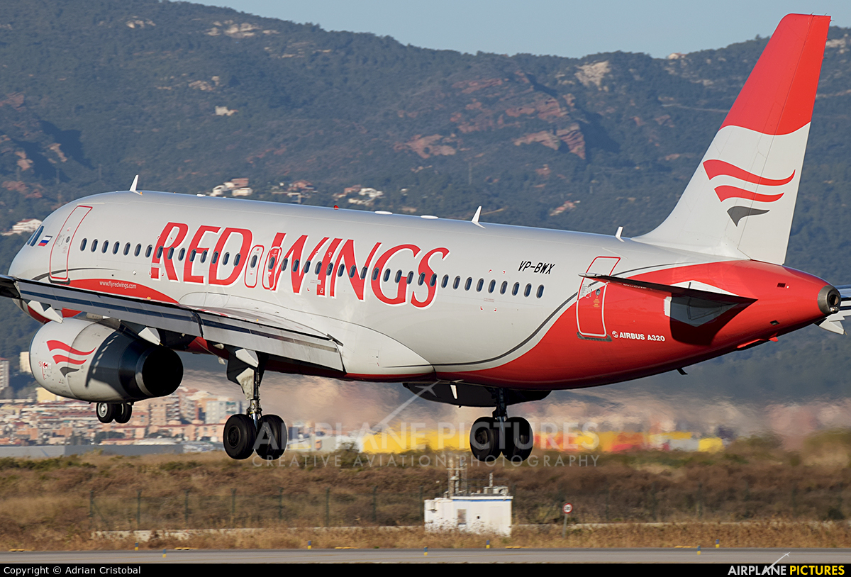 Red Wings VP-BWX aircraft at Barcelona - El Prat