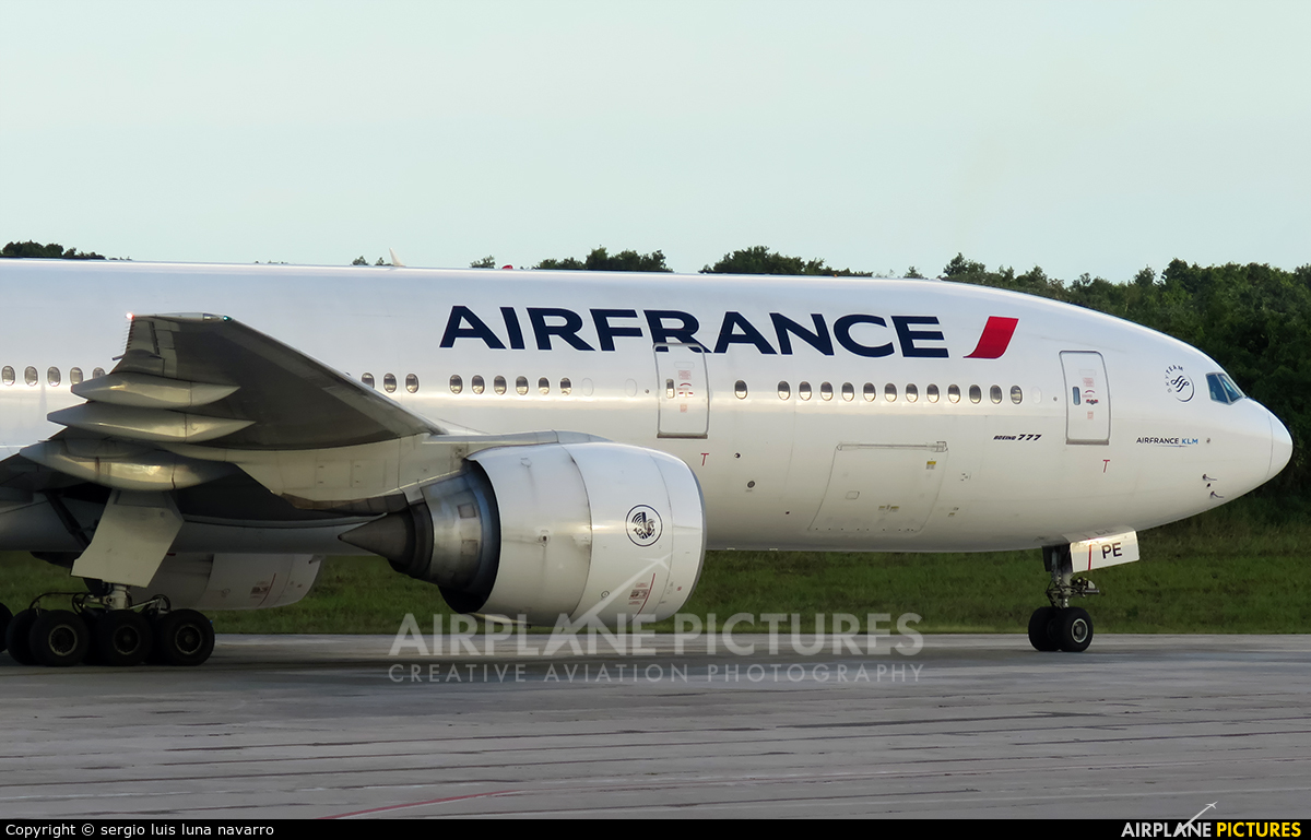 Air France F-GSPE aircraft at Santo Domingo - Aeropuerto de las Americas
