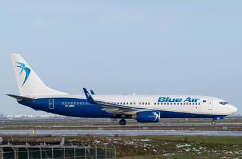 YR-BMK - Blue Air Boeing 737-800