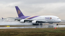 HS-TUE - Thai Airways Airbus A380 aircraft