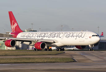 G-VNAP - Virgin Atlantic Airbus A340-600