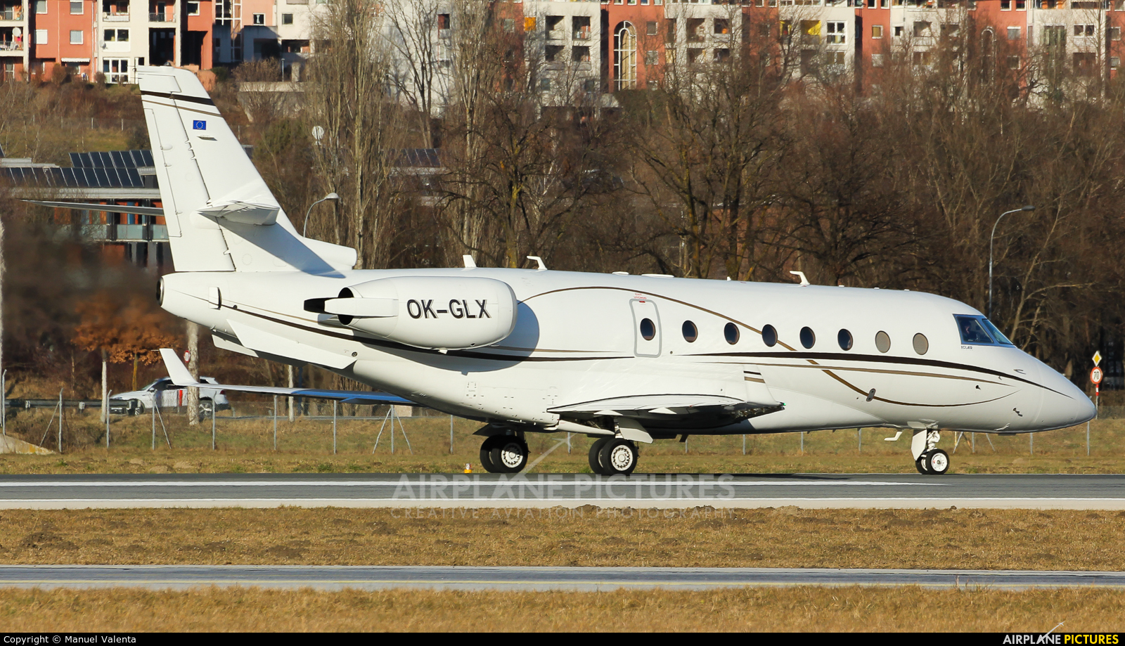 Private OK-GLX aircraft at Innsbruck