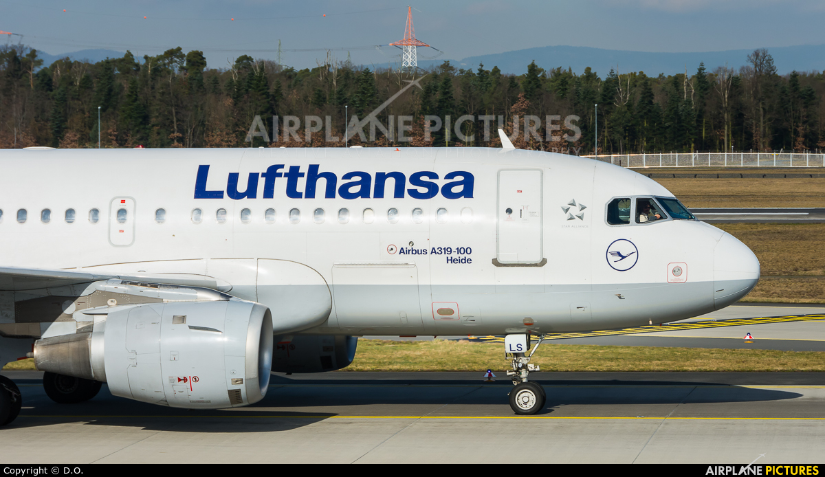 Lufthansa D-AILS aircraft at Frankfurt