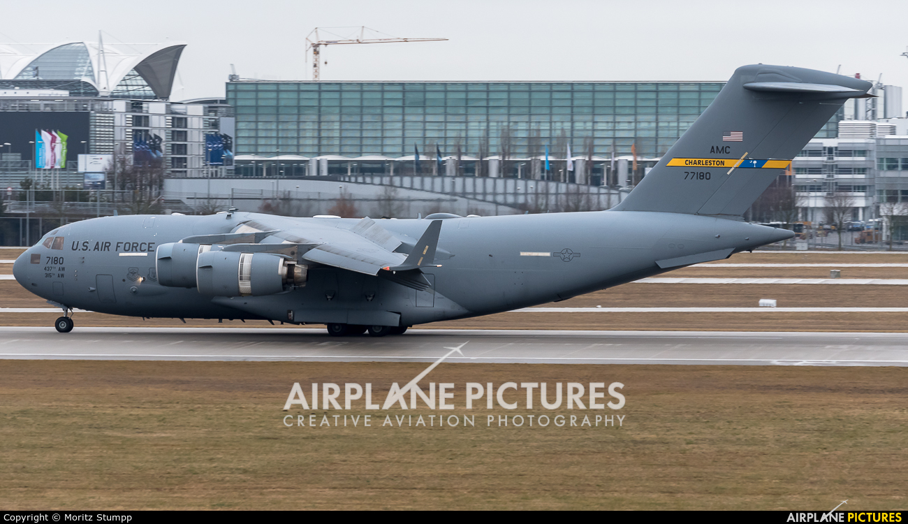 USA - Air Force 07-7180 aircraft at Munich