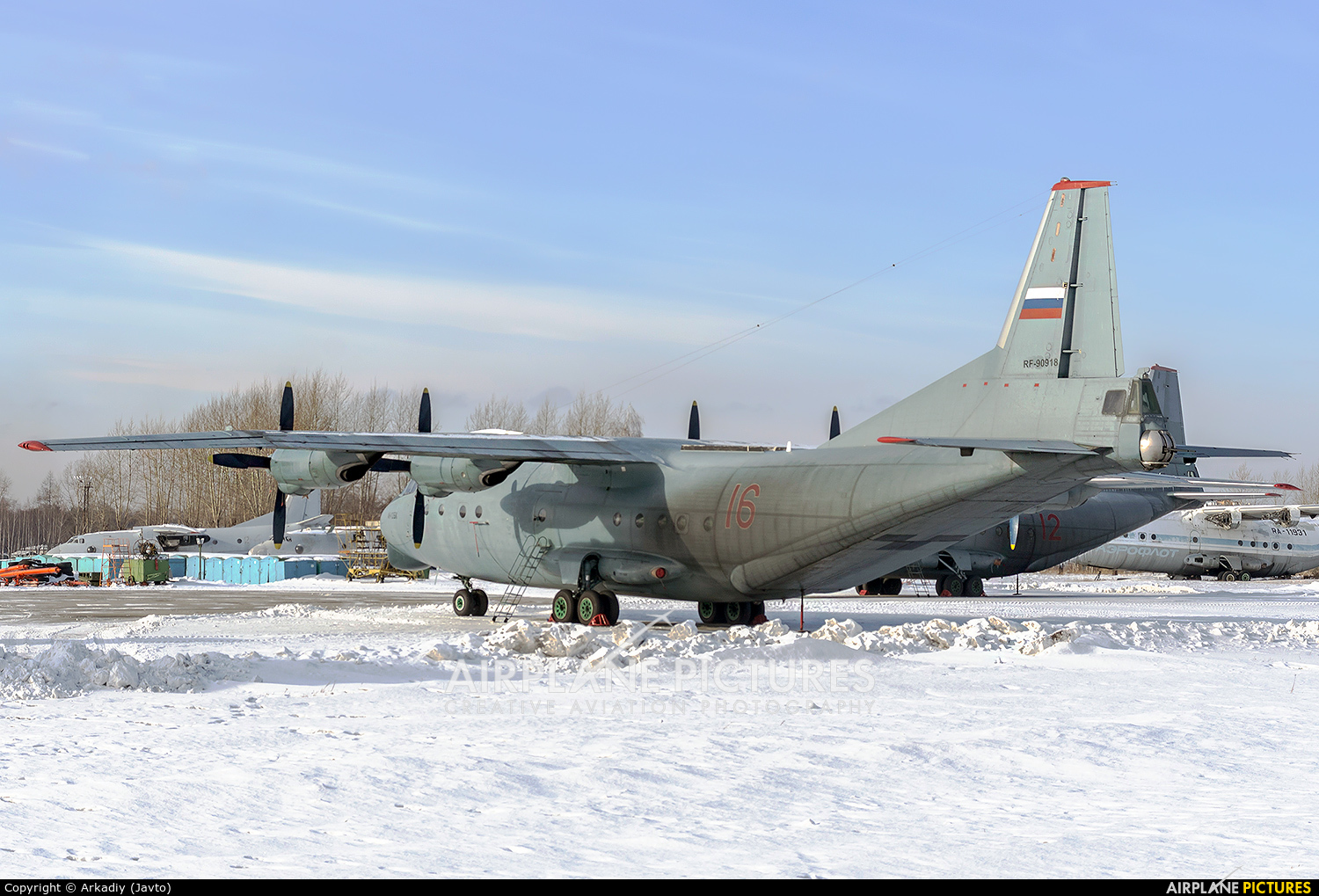Russia - Air Force RF-90918 aircraft at Koltsovo - Ekaterinburg