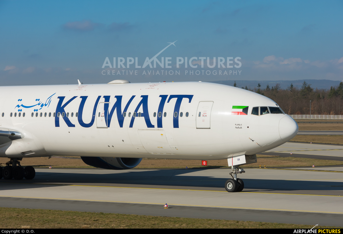 Kuwait Airways 9K-AOK aircraft at Frankfurt