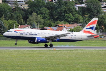 G-EUYD - British Airways Airbus A320
