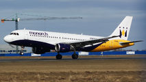 G-MONX - Monarch Airlines Airbus A320 aircraft