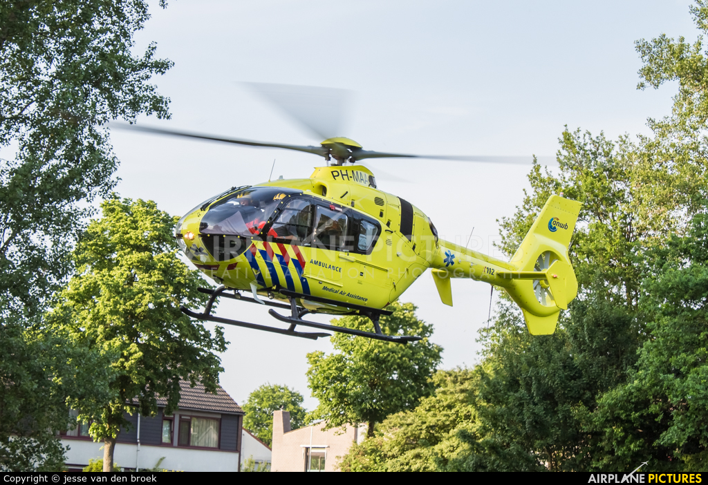 ANWB Medical Air Assistance PH-MAA aircraft at Off Airport - Netherlands