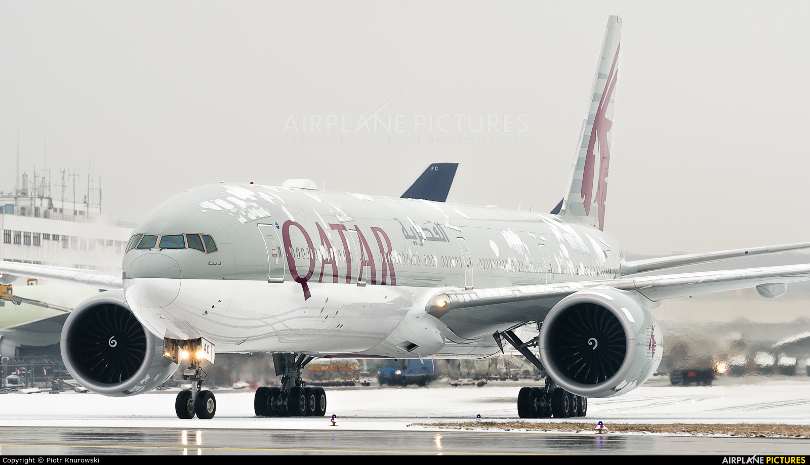 Qatar Airways A7-BAC aircraft at Frankfurt