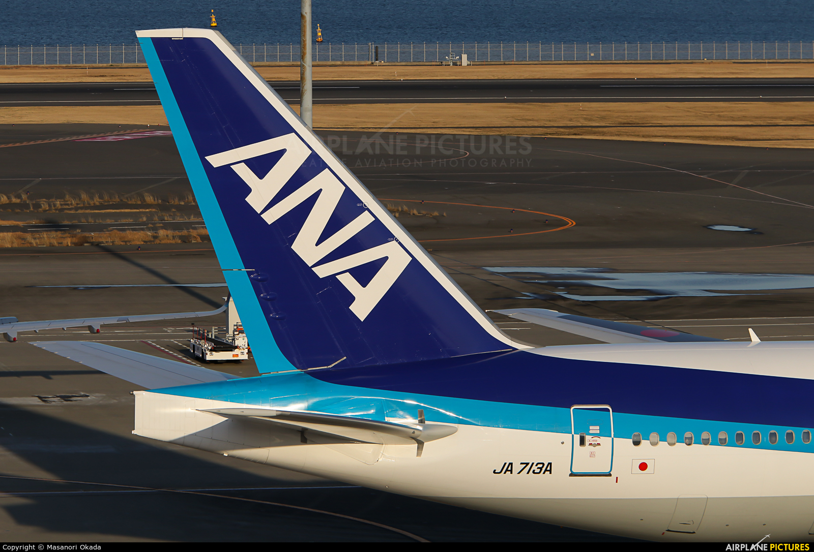 ANA - All Nippon Airways JA713A aircraft at Tokyo - Haneda Intl