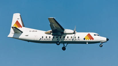G-JEAA - Jersey European Fokker F27-500
