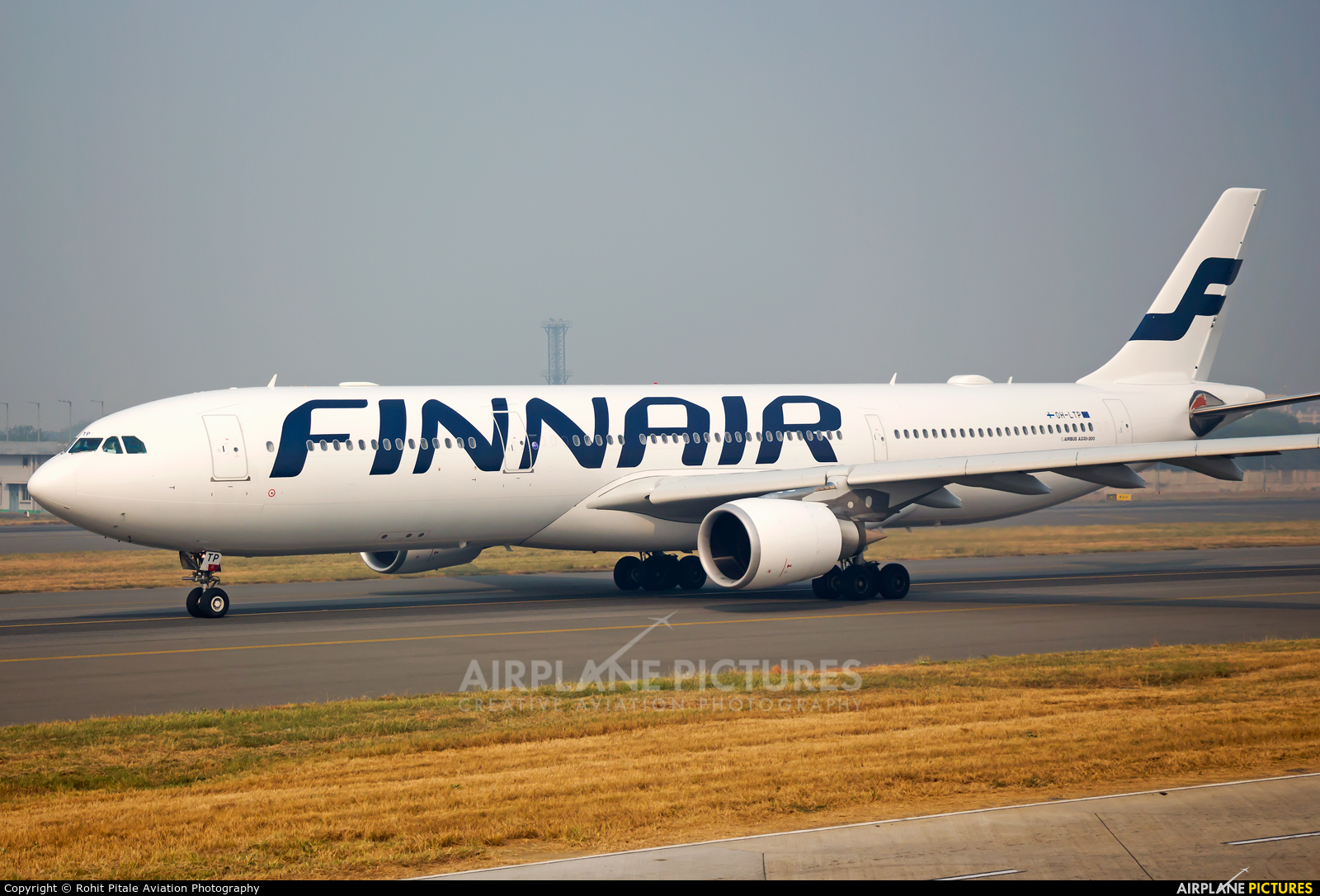 Finnair OH-LTP aircraft at Delhi - Indira Gandhi Intl