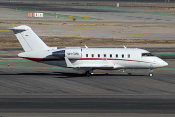 9H-OWL - Private Canadair CL-600 Challenger 605