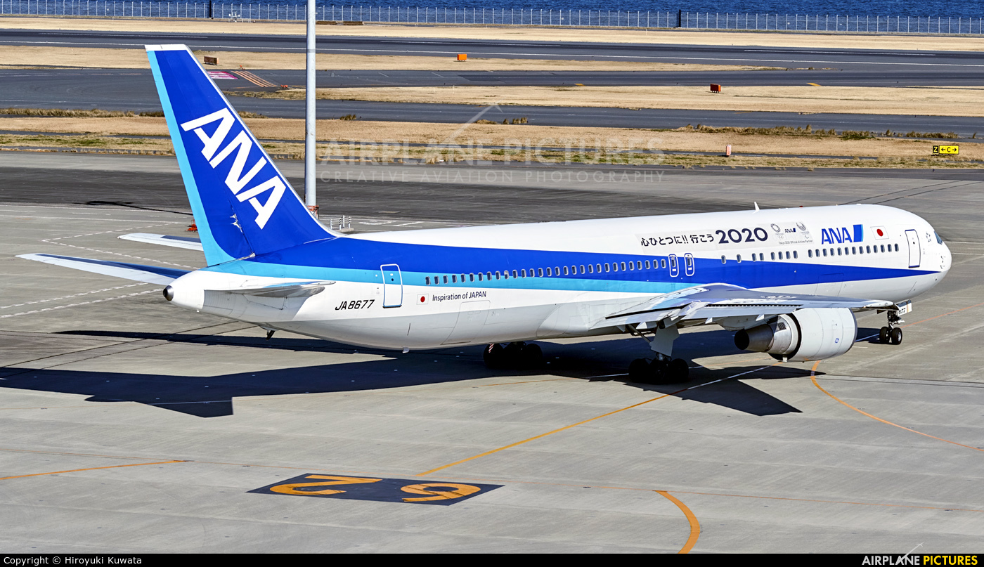 ANA - All Nippon Airways JA8677 aircraft at Tokyo - Haneda Intl
