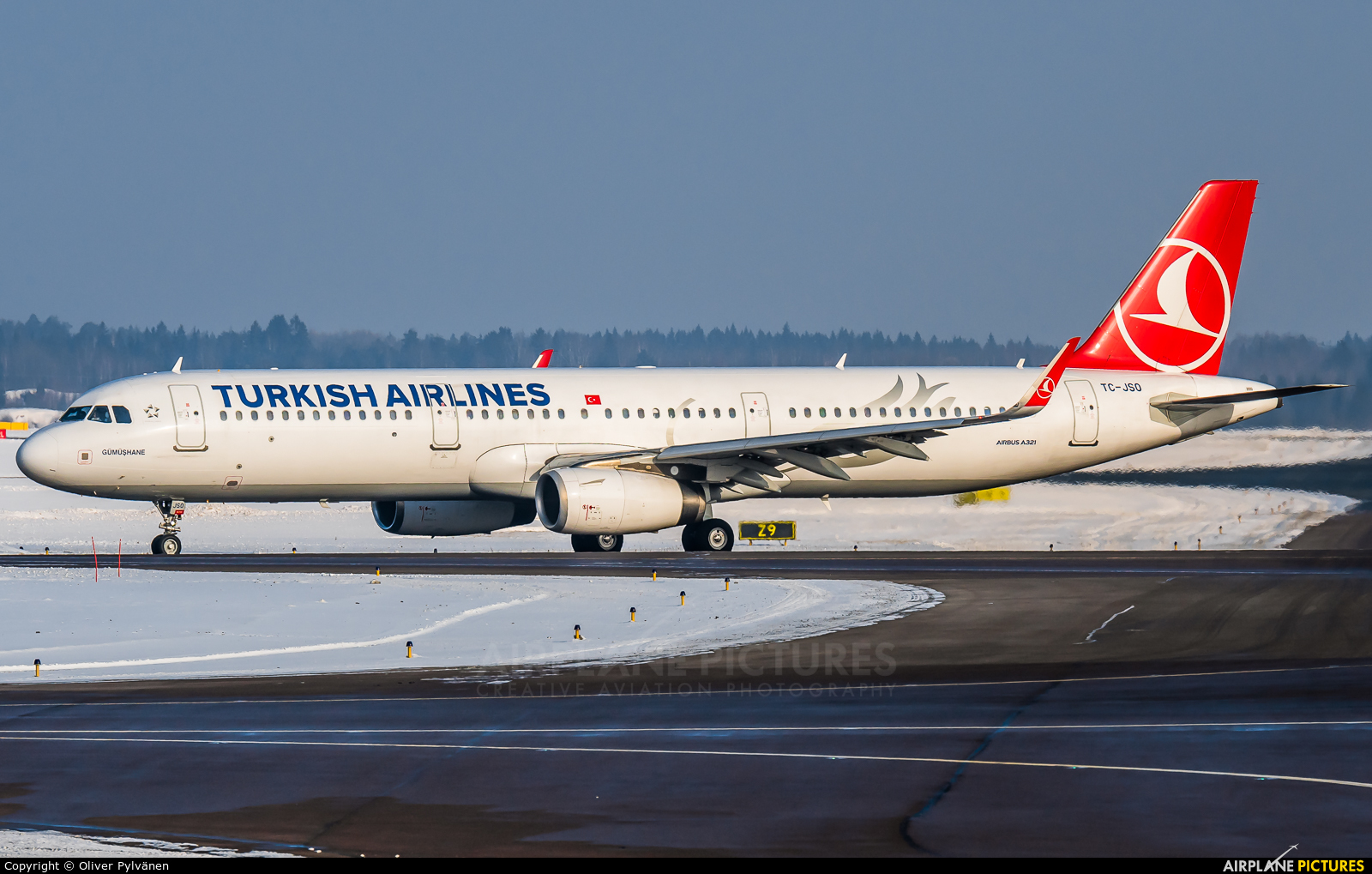Turkish Airlines TC-JSO aircraft at Helsinki - Vantaa