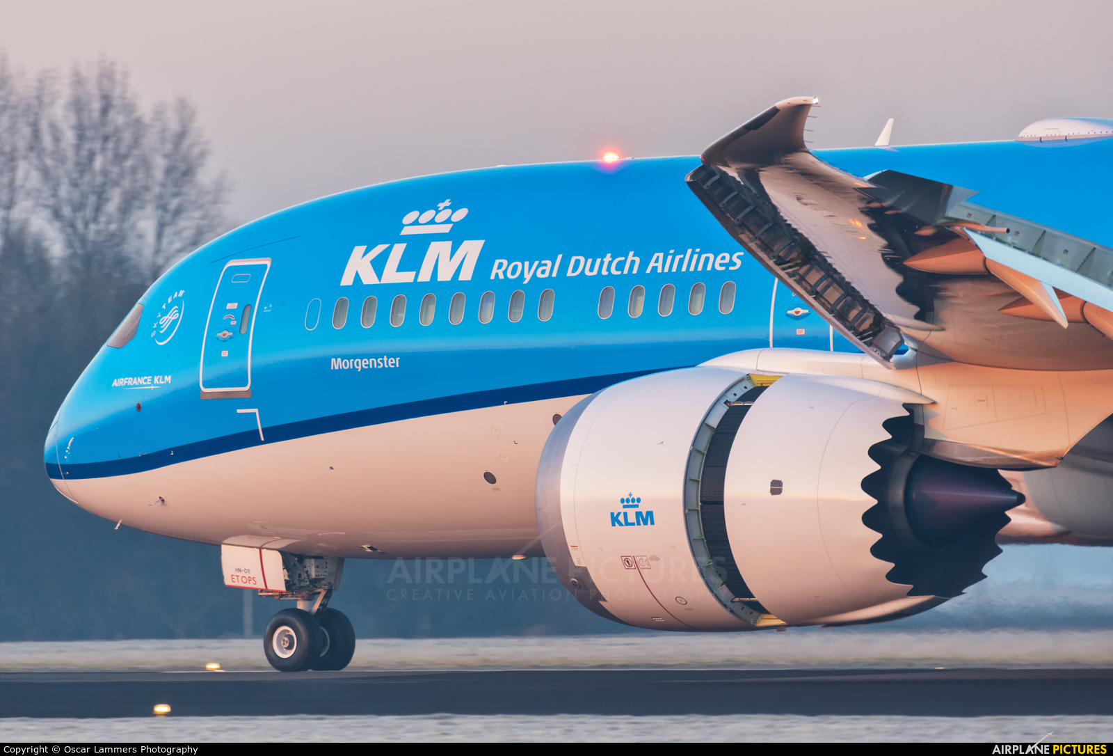 KLM PH-BHN aircraft at Amsterdam - Schiphol