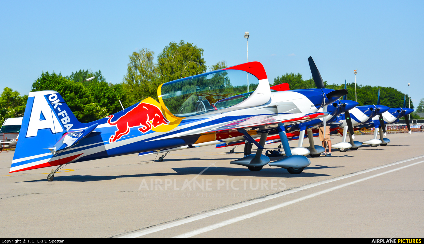The Flying Bulls : Aerobatics Team OK-FBA aircraft at Pardubice